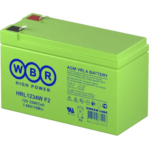 Батарея аккумуляторная WBR HRL1234W F2 Батарея аккумуляторная WBR HRL1234W F2